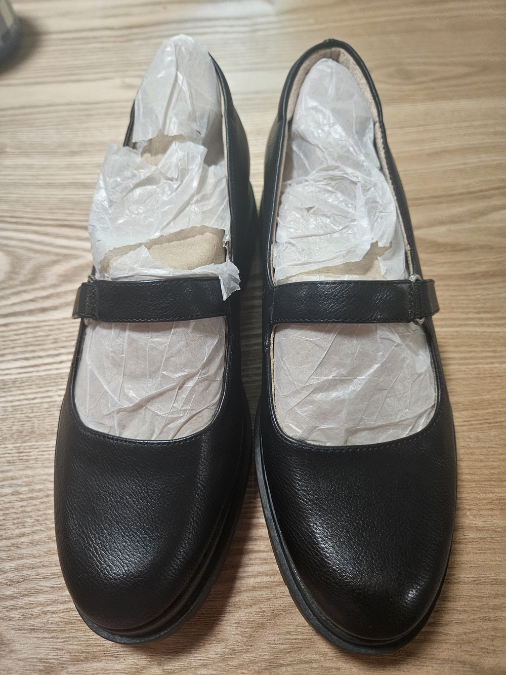 Naturalizer Soul Classic Black Mary Jane Loafers for Women